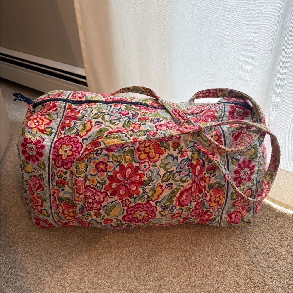 Vera Bradley Large Duffel - Floral Patterned Women's weekend bag